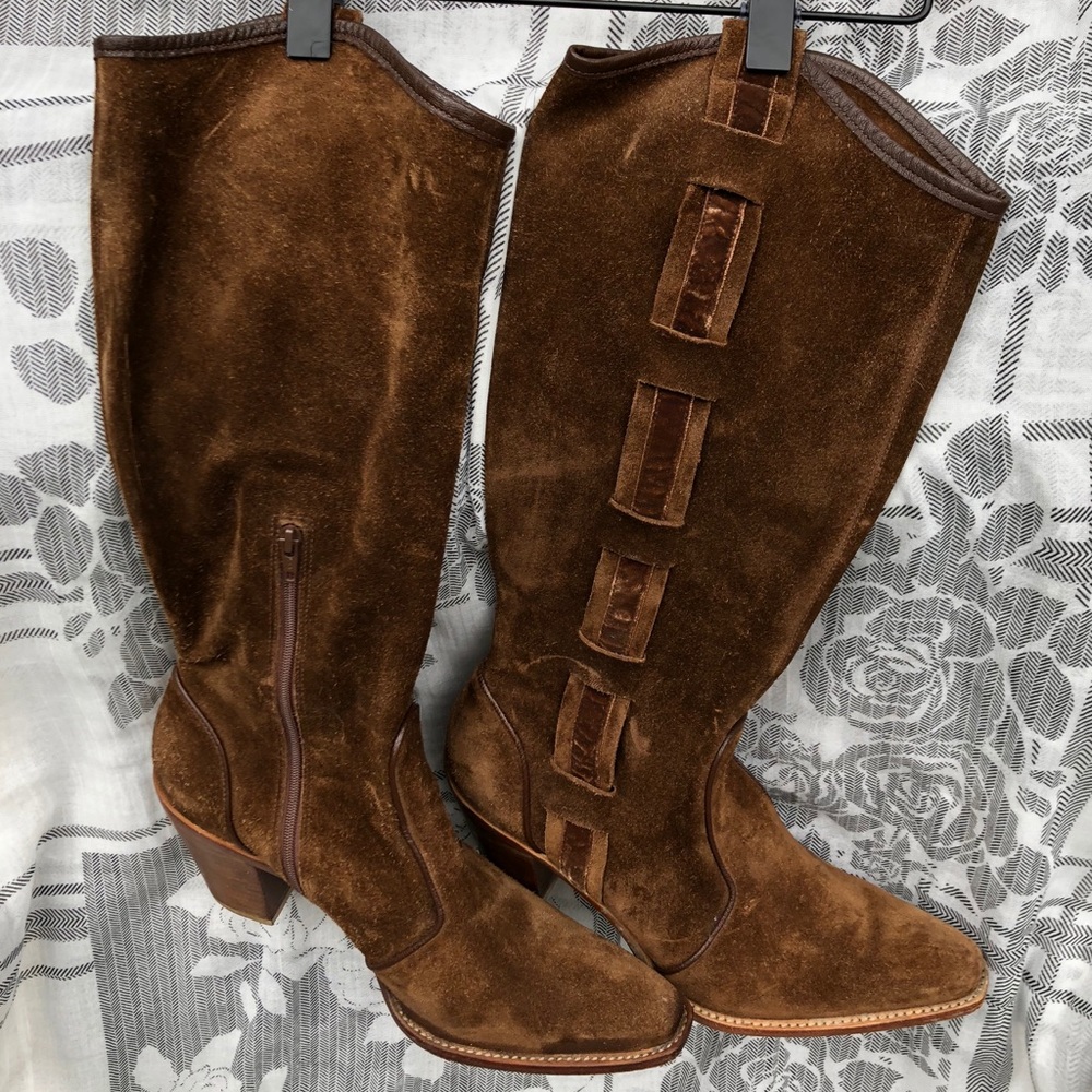 Via Spiga Leather Boots